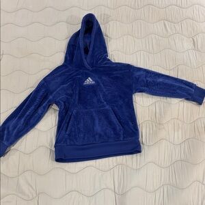 Adidas Kids Royal Blue Fleece Hoodie